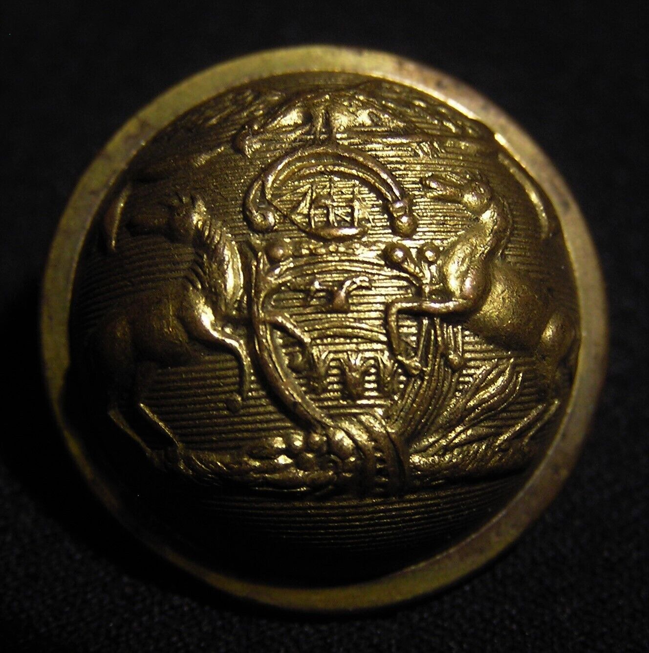 Rare Original Civil War Pennsylvania Seal Coat Button "horstmann & Co Ny & Phi"