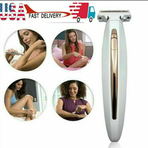 Usb Electric Shaver Full Body Hair Removal Kit Smooth Trimmer Set Women Us