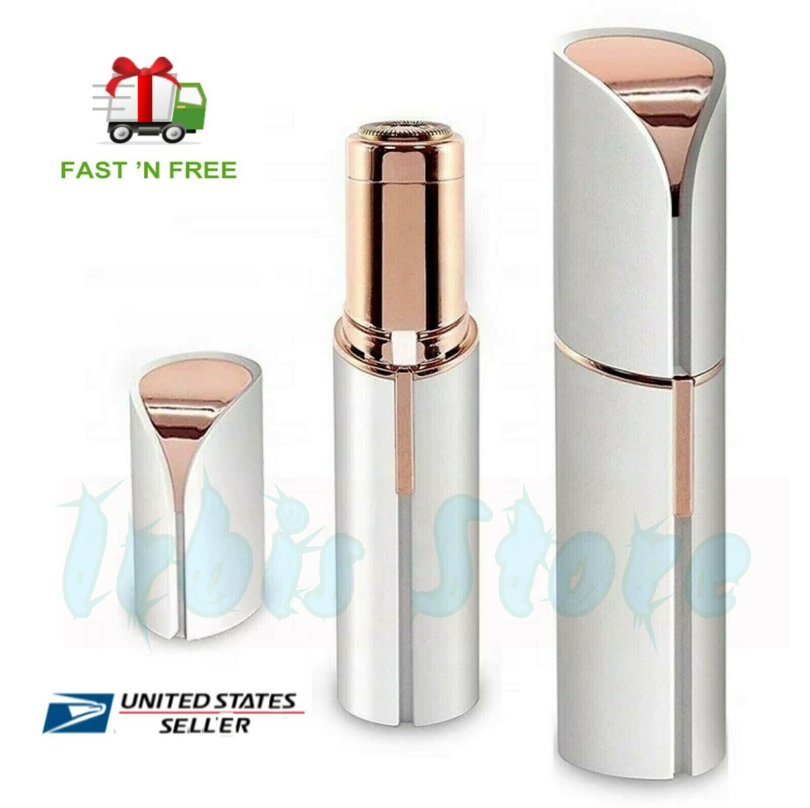 Painless Electric Facial  Hair Remover Shaver Touch  Epilator  + Free Battery