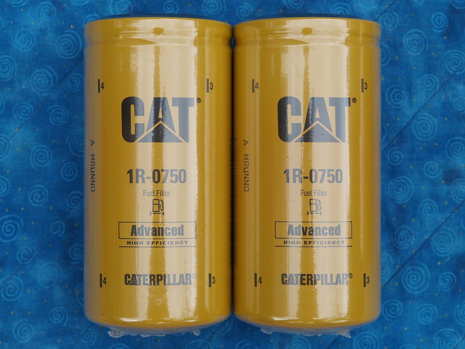 Cat 1r-0750 Fuel Filter Sealed Duramax Genuine Caterpillar 1r0750 1r 0750 2 Pack