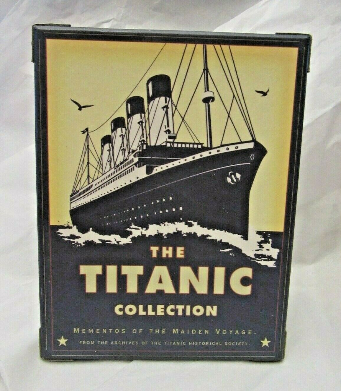 The Titanic Collection Mementos Of Maiden Voyage Reproduction Of Actual Pieces