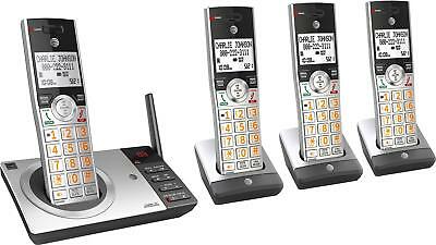 At&t - Cl82407 Dect 6.0 Expandable Cordless Phone System With Digital Answeri...