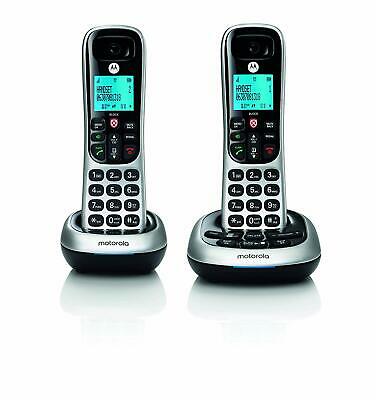 Motorola Digital Cordless Telephone W/ Answering Machine  - 2 Handsets