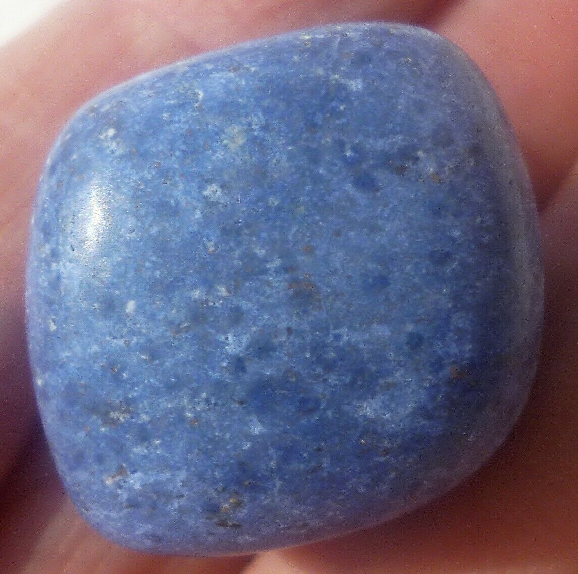 19.9 Gram Polished Blue Dumortierite Gemstone