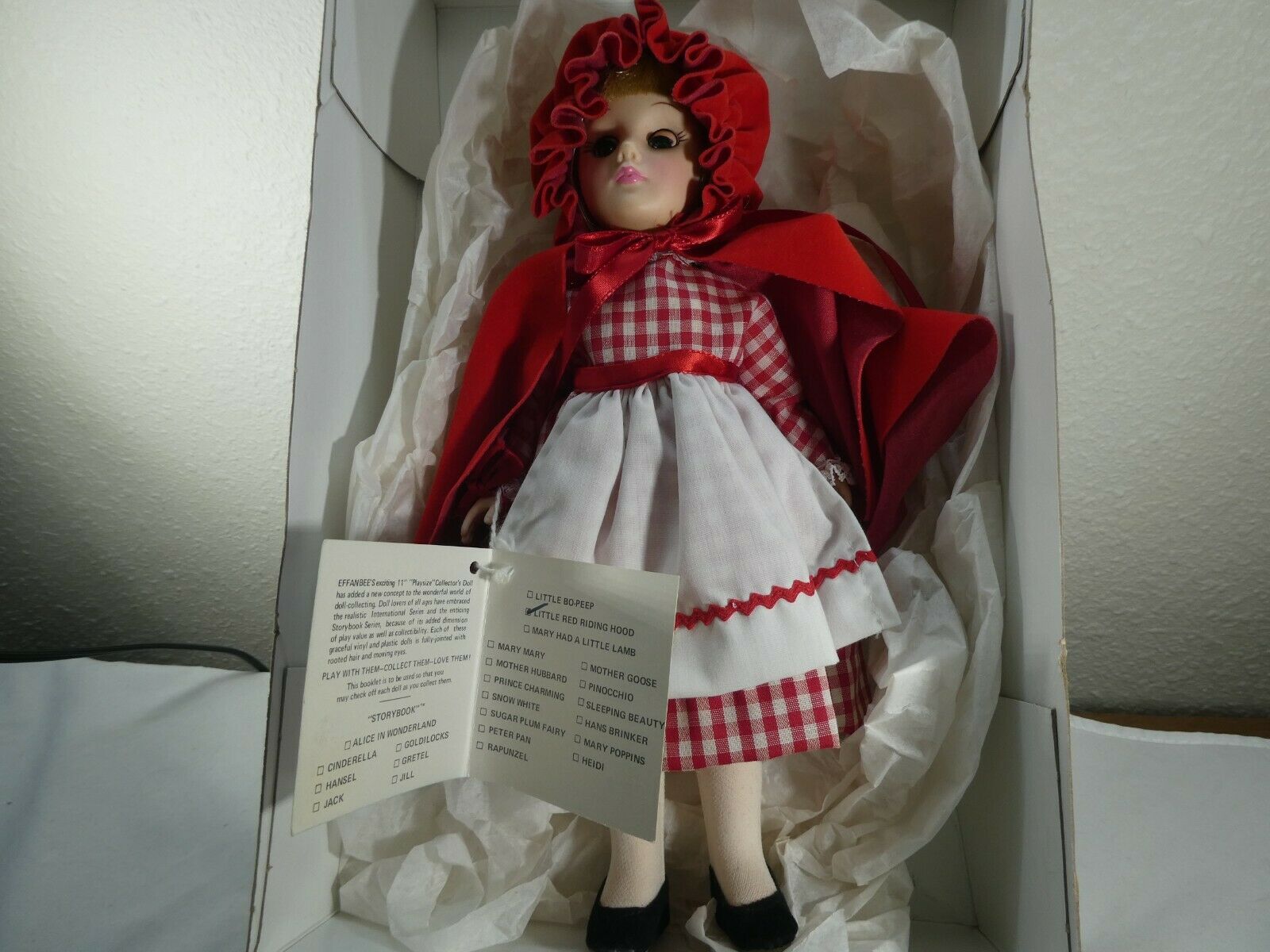 Effanbee  Story Book Dolls,   Little Red Riding Hood, 1178