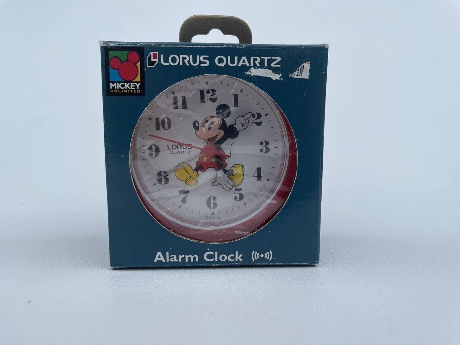 Vintage Walt Disney Mickey Mouse Alarm Clock Lorus Quartz