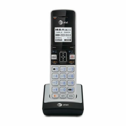 At&t Tl86003 2 Line Connect-to-cell Caller Id Handset For Tl86103 & Tl16103