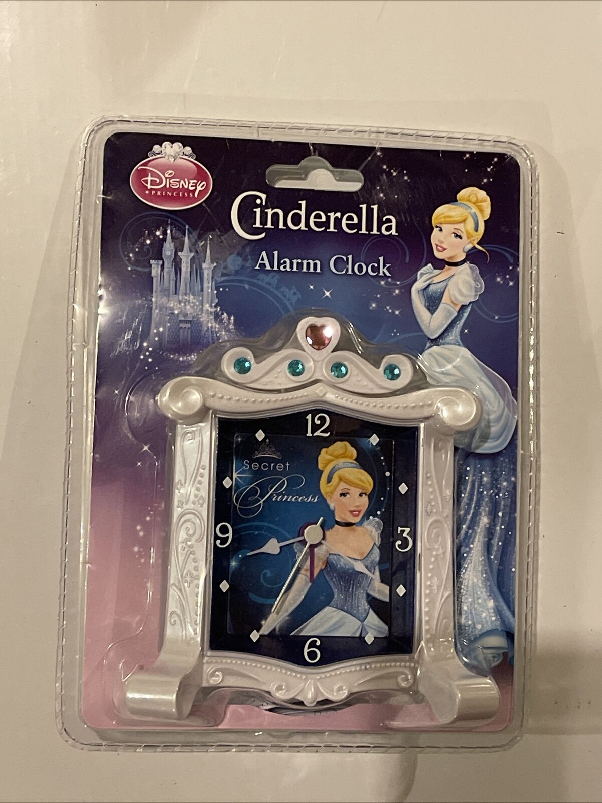 Disney Cinderella Princess Alarm Clock Brand New In Original Packaging