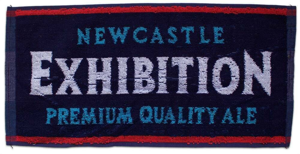 Newcastle Exhibition Ale Cotton Bar Towel 460mm X 230mm (pwm)