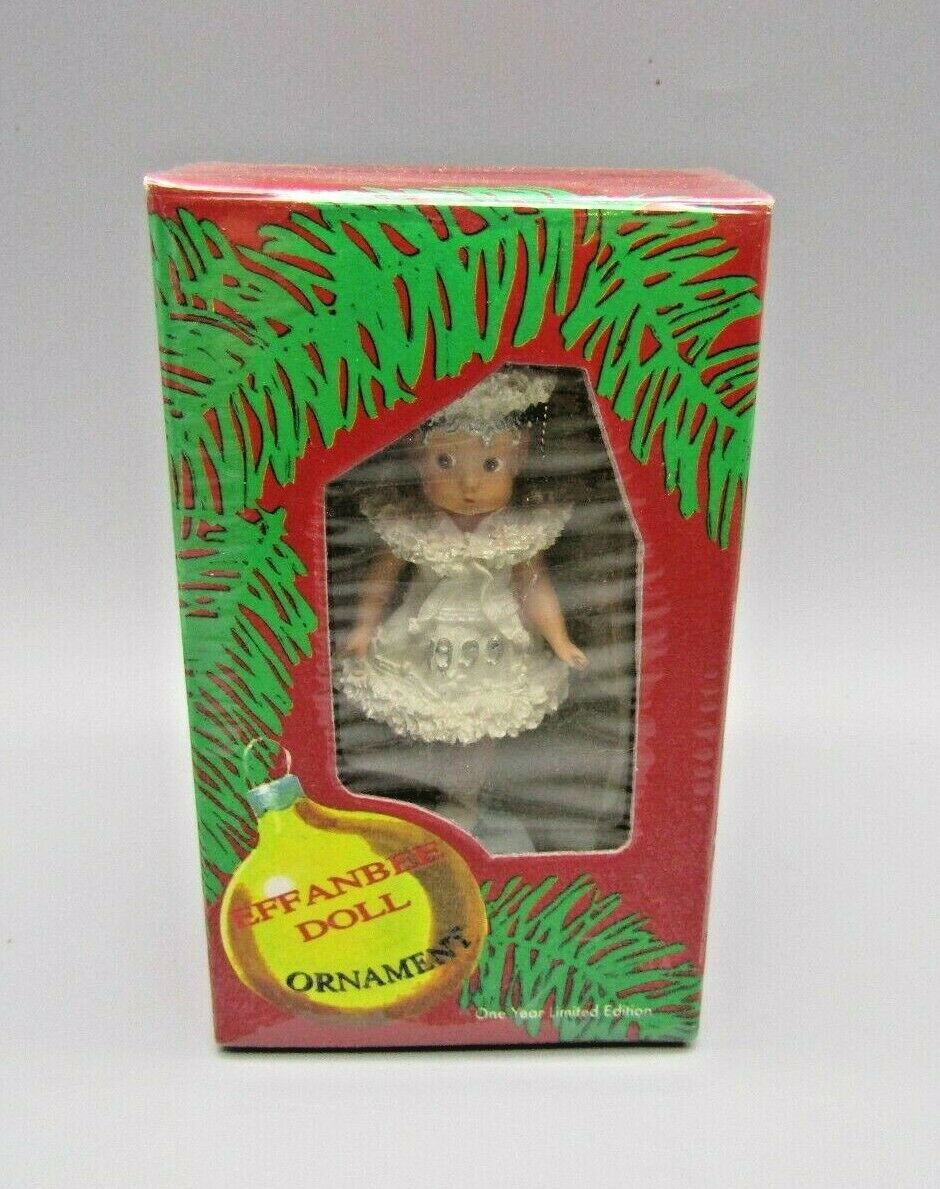 1999 Effanbee Doll Christmas Ornament #f069 Vintage One Year Limited Edition