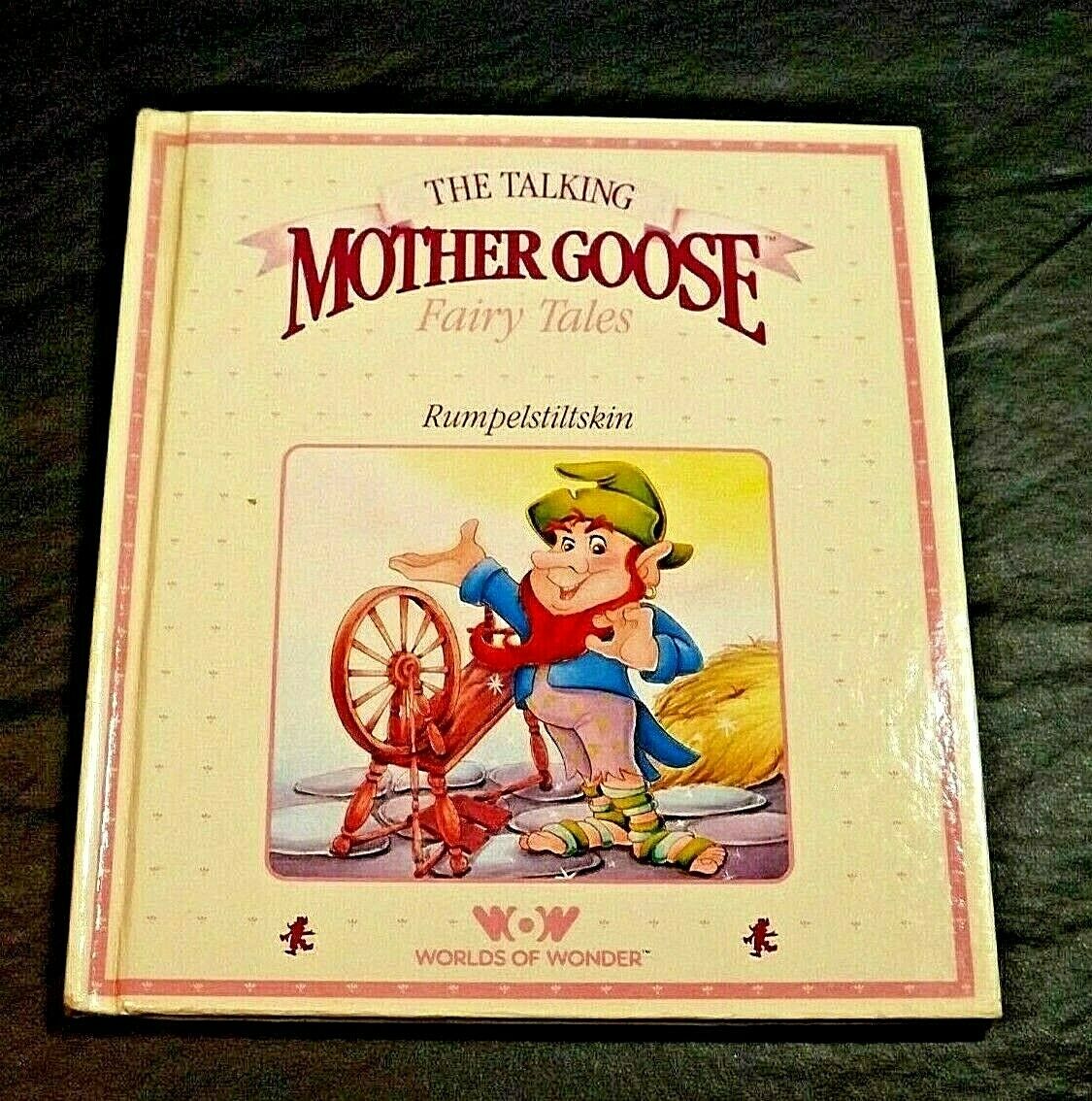 Talking Mother Goose Rumpelstiltskin Worlds Of Wonder - Book Only