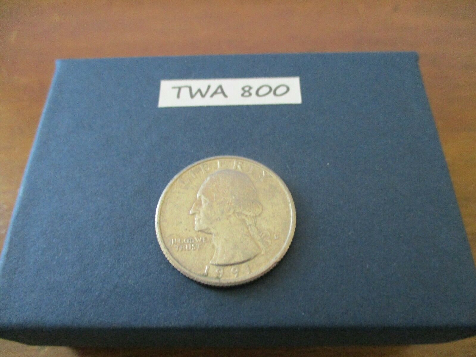Coin From Twa Flight 800 That Exploded Off New York Harbor L056