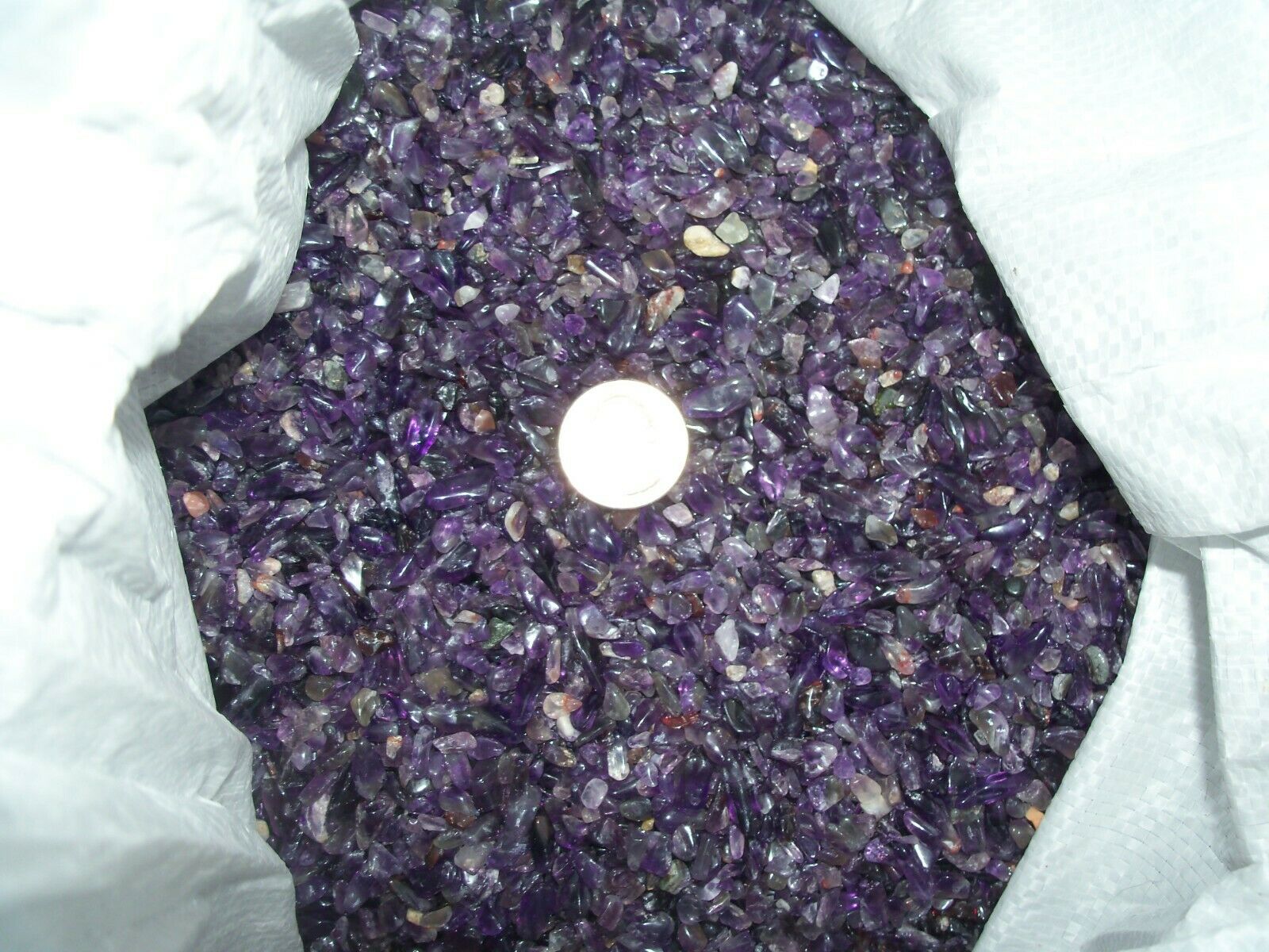 1/4 Pound Lb Of Purple Polished Amethyst Geodes Crystals Per Lot. 400 To 800